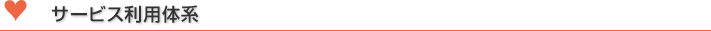 サービス利用体系
